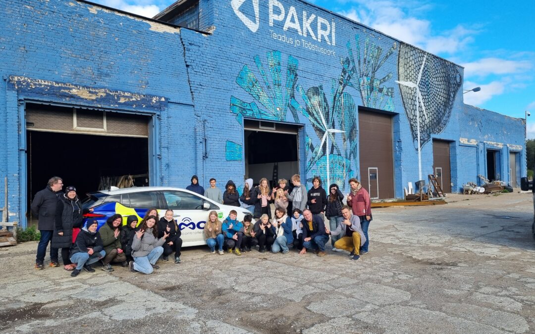 Pakri Welcomed Students from Norway, Slovakia, and Estonia with Elmo’s Teledriving Technology